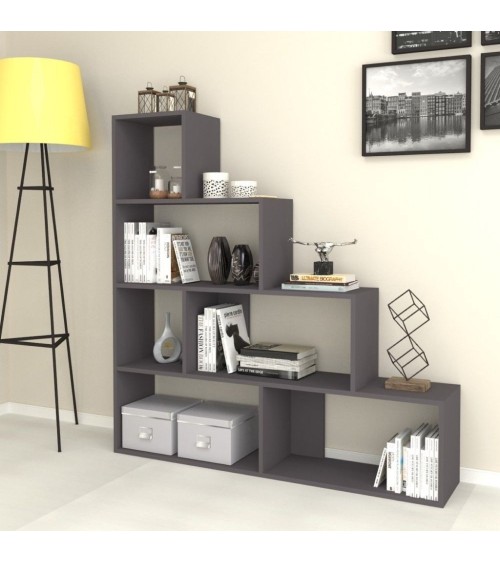 Libreria a scala Alis 145x145 cm beton