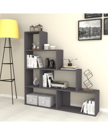 Libreria a scala Alis 145x145 cm beton
