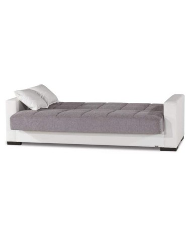 Divano 3 posti letto contenitore Malpensa visone 05-811