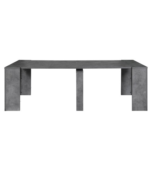 Consolle allungabile Baku cemento 252 cm