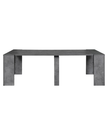 Consolle allungabile Baku cemento 252 cm