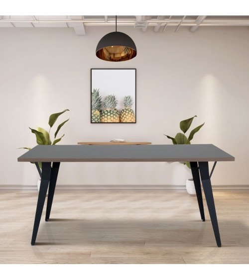 Tavolo da pranzo Yutan 160x80 cm cacao