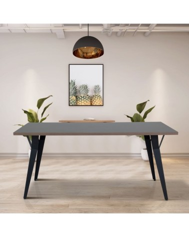 Tavolo da pranzo Yutan 160x80 cm cacao
