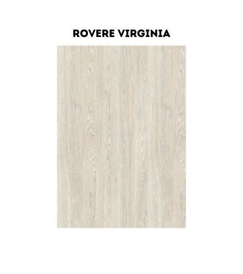 Cucina Iris 360 cm rovere virginia tortora con elettrodomestici reversibile