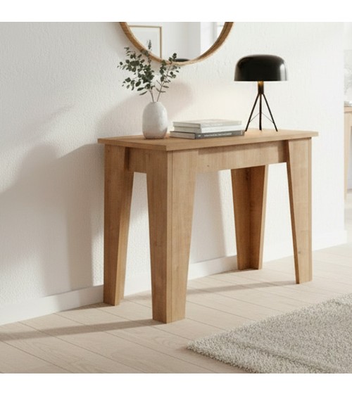 Consolle allungabile Natron rovere 50x90 cm