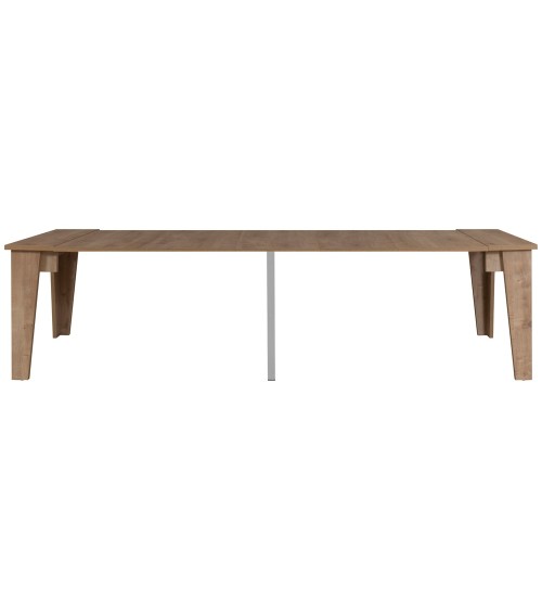 Consolle allungabile Natron rovere 50x90 cm