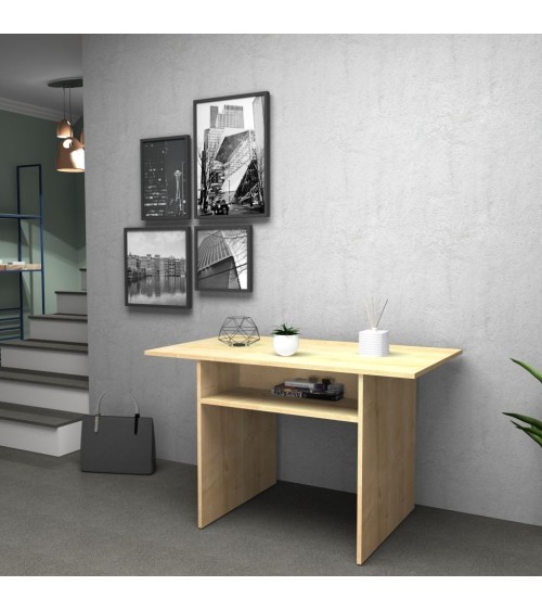 Tavolo consolle ripiegabile Ikebana rovere 120x35