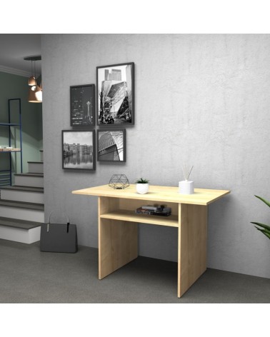 Tavolo consolle ripiegabile Ikebana rovere 120x35