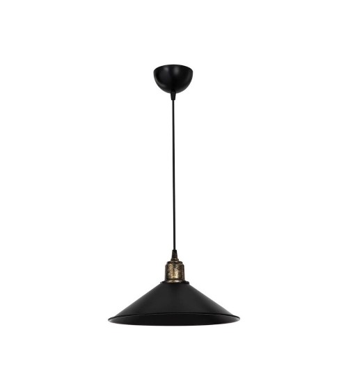 Lampada a sospensione Maya nera MDL4156