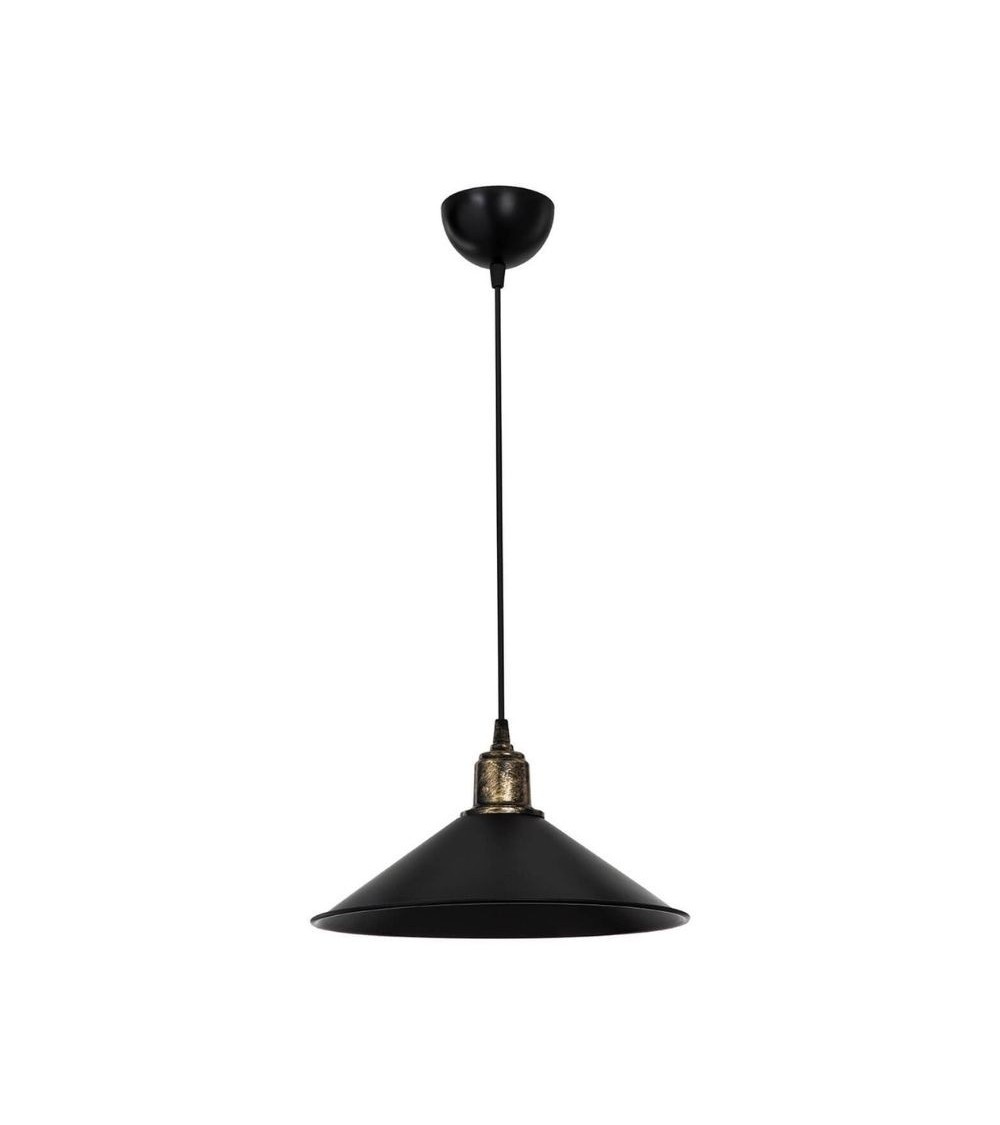 Lampada a sospensione Maya nera MDL4156