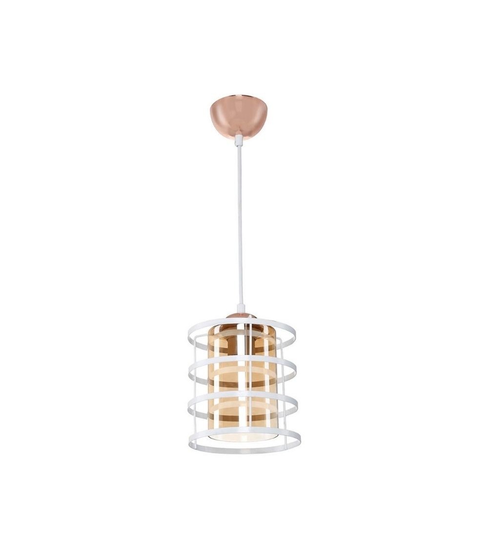 Lampada a sospensione Mira ASZ1261 metallo bianco