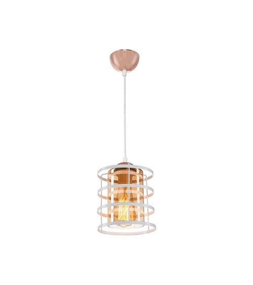 Lampada a sospensione Mira ASZ1261 metallo bianco
