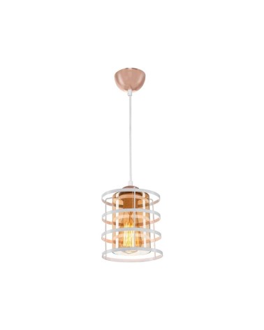 Lampada a sospensione Mira ASZ1261 metallo bianco