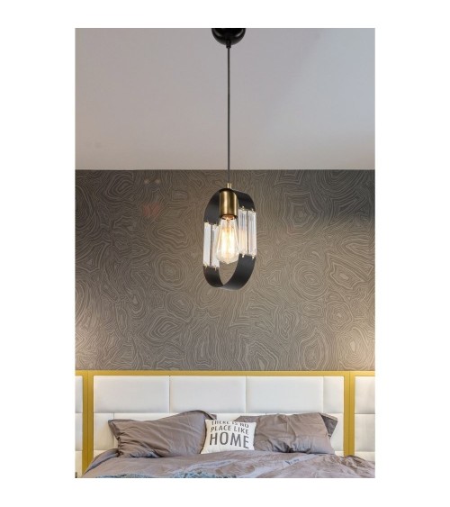 Lampada a sospensione Nova ASZ1136 pendente nero