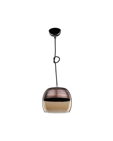 Lampada a sospensione Punto ASZ0856 diffusore bicchiere rovesciato