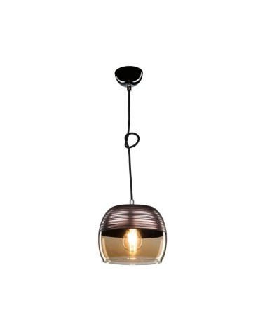 Lampada a sospensione Punto ASZ0856 diffusore bicchiere rovesciato