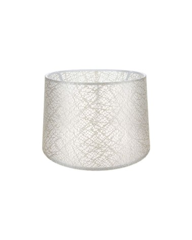 Paralume Deco ASZ1182 tessuto crema motivo ricamo