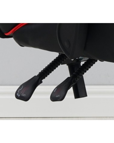 Poltrona gaming Mek rosso nera