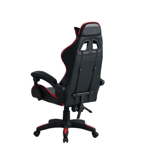 Poltrona gaming Mek rosso nera