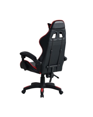 Poltrona gaming Mek rosso nera