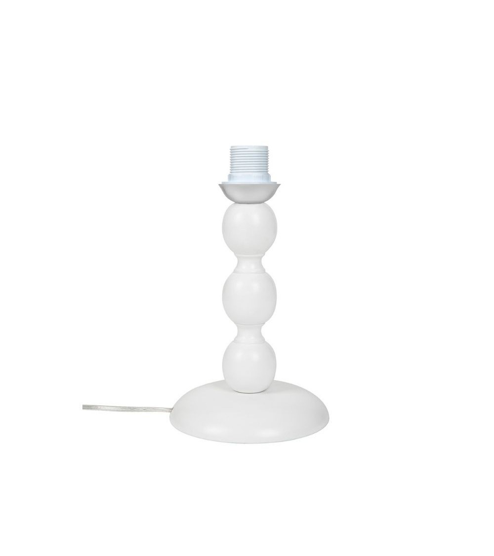 Lampada da tavolo Laguna ASZ0553 legno naturale bianco