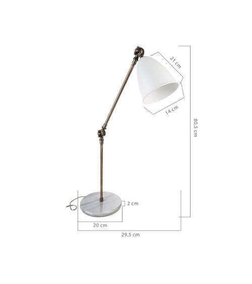 Lampada da scrivania snodabile Konrat ASZ1245