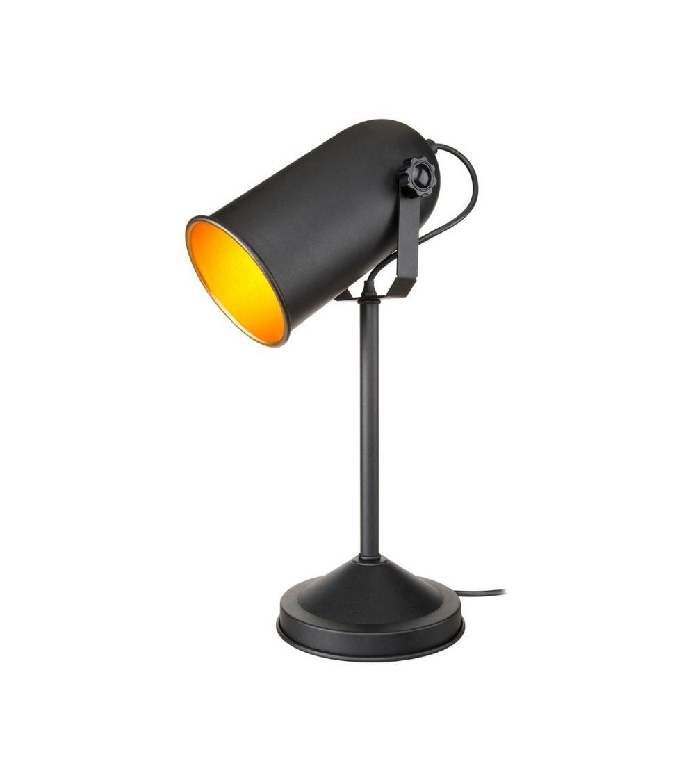 Lampada da tavolo direzionabile Tokyo MDL3636 metallo nero