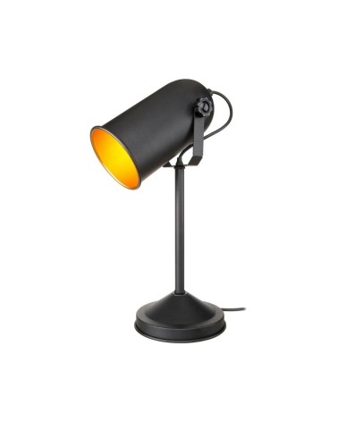 Lampada da tavolo direzionabile Tokyo MDL3636 metallo nero