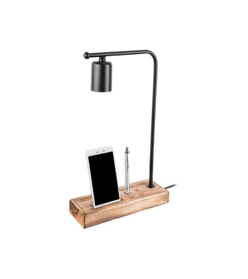 Lampada da scrivania con porta cellulare Vito MDL4285