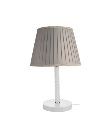 Lampada da tavolo Piray ASZ1277 vetro bianco