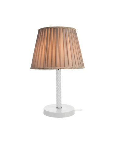 Lampada da tavolo Piray ASZ1277 vetro bianco