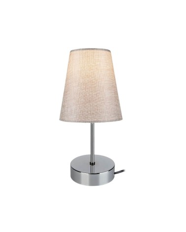 Lampada da tavolo Estelya AZ1068 cromo beige