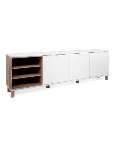 Madia Menorca 57A 3 ante bianco rovere 200x35x64,5