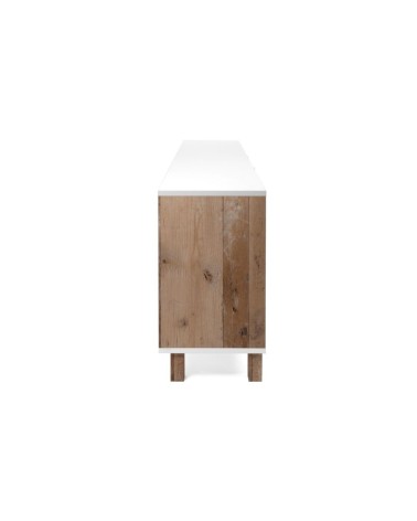 Madia Menorca 57A 3 ante bianco rovere 200x35x64,5