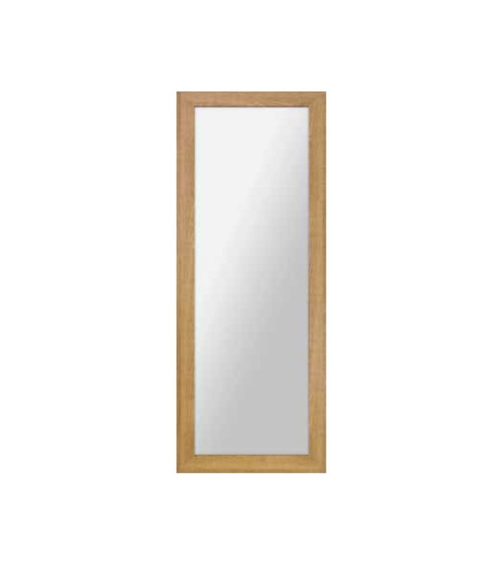 Specchio rettangolare ART5 150x50 cornice rovere