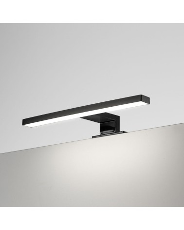 Lampada LED Kyra per bagno 300 mm nera