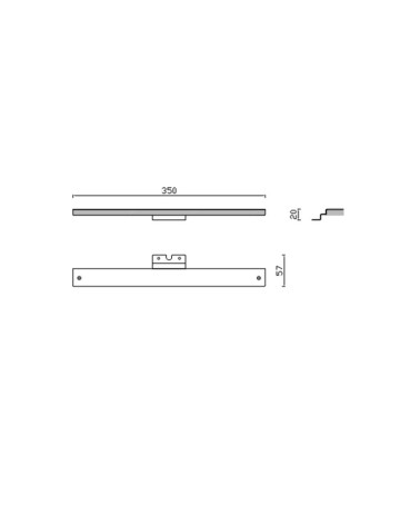 Lampada LED Venere per bagno3 watt