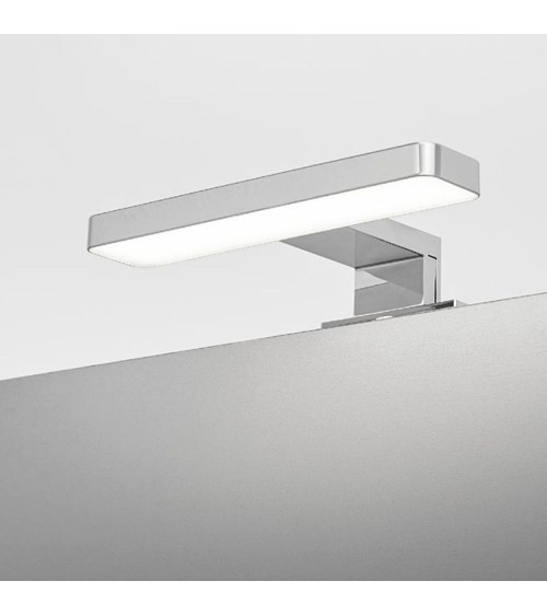 Lampada LED Brex per bagno 6,5 watt cromata 200 mm