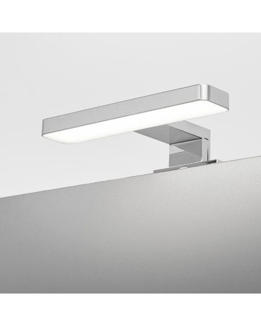 Lampada LED Brex per bagno 6,5 watt cromata 200 mm