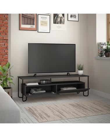 Porta Tv Cornea due ante antracite