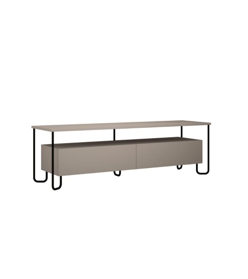 Porta Tv Cornea tortora due ante