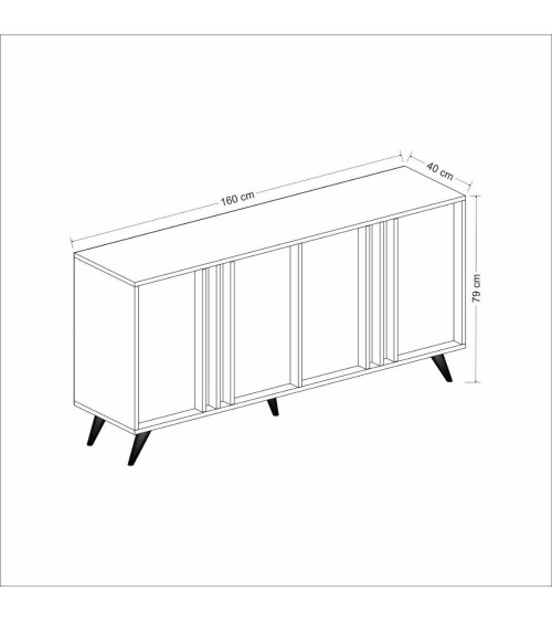 Madia Rilla 160 4 ante antracite noce