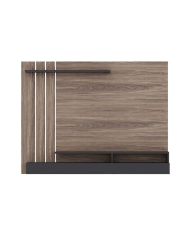 Parete porta tv Lawrance 157 noce particolari antracite