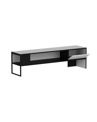 Porta tv Concordtv bianco e nero