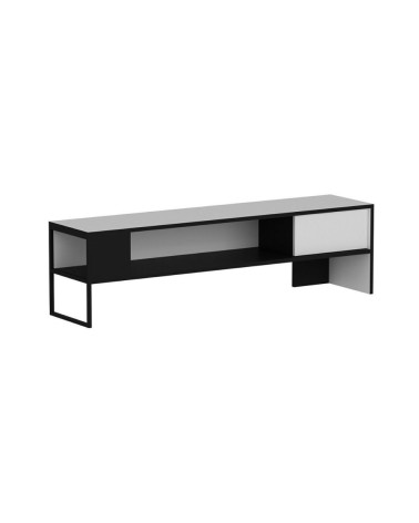 Porta tv Concordtv bianco e nero