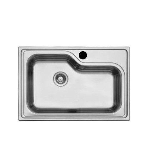 Samet Lavello da cucina DXT780 monovasca 78x51