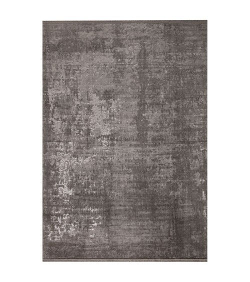 Tappeto antiscivolo vintage bambù colore grigio 120x180