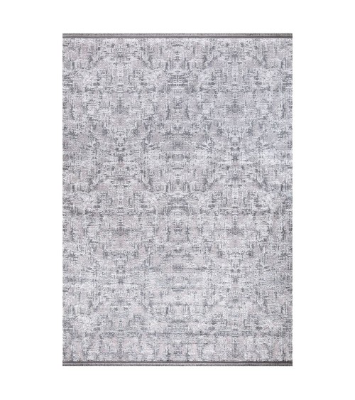 Tappeto antiscivolo Ada grigio superficie lucida 120x180