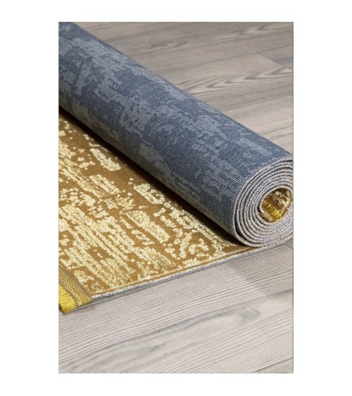 Tappeto antiscivolo Angel oro 120x180 superficie lucida