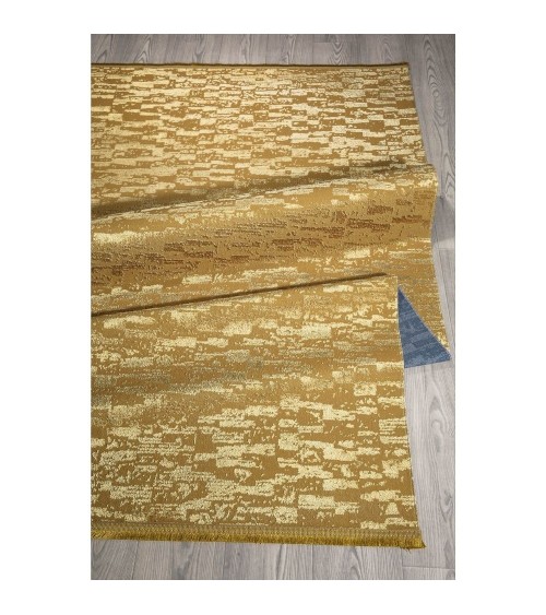 Tappeto antiscivolo Angel oro 120x180 superficie lucida